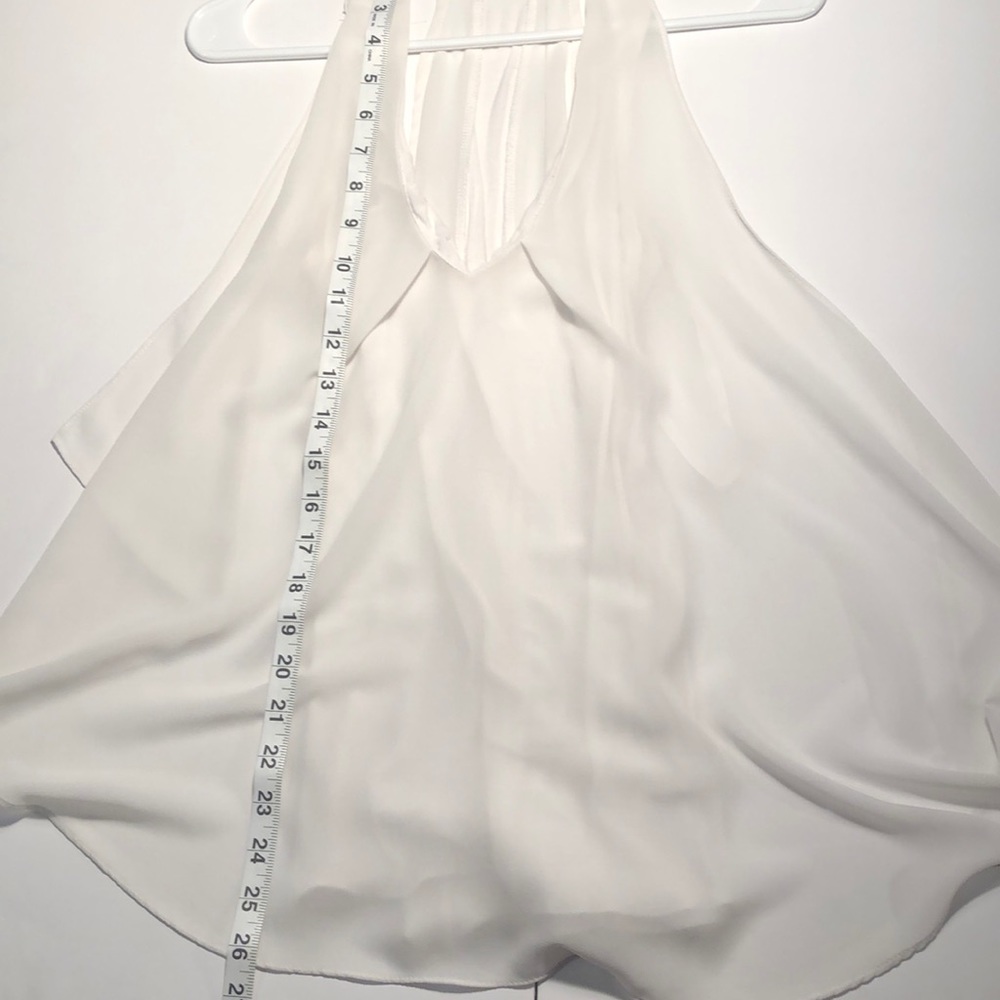 Venus white flowing tank